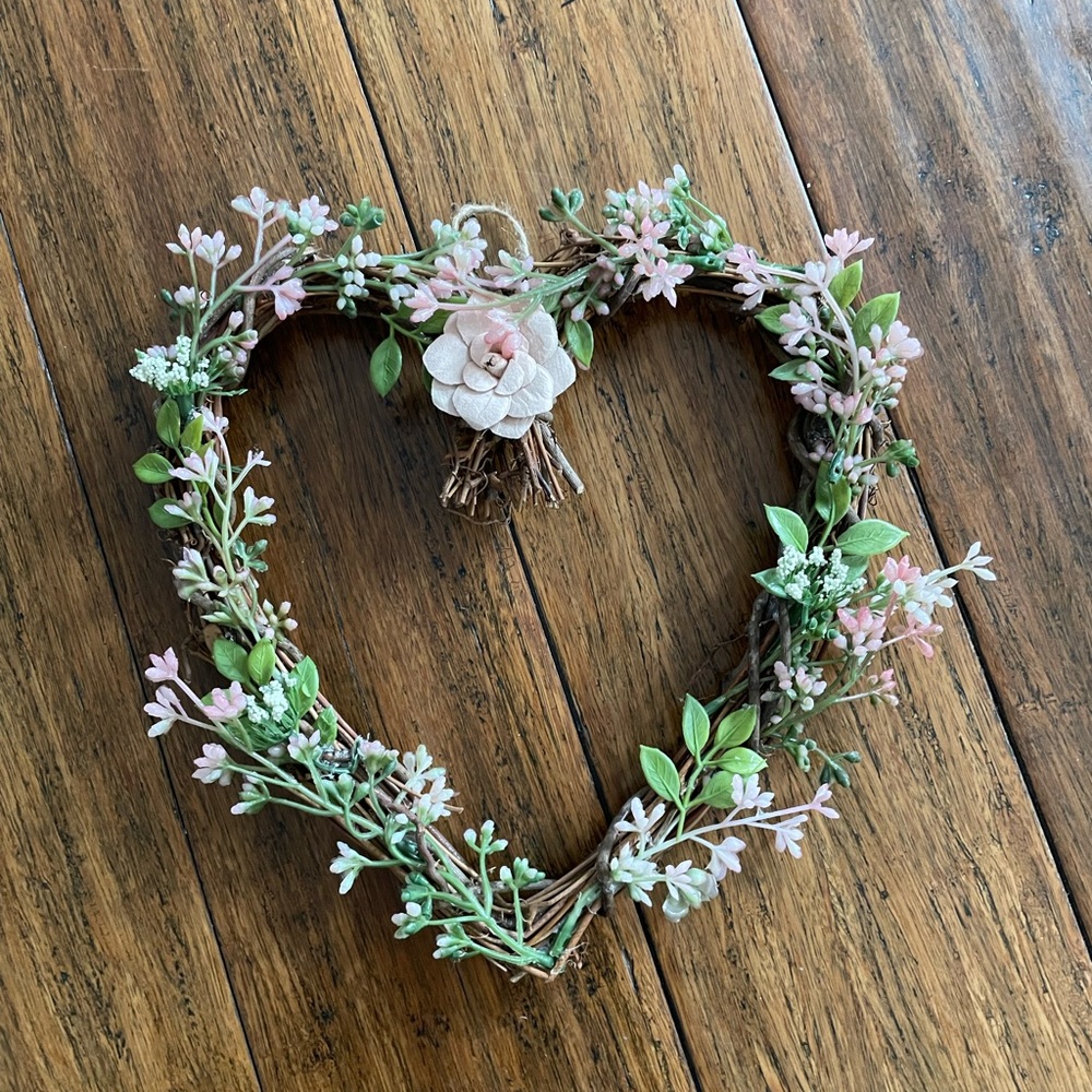 Heart shape wreath